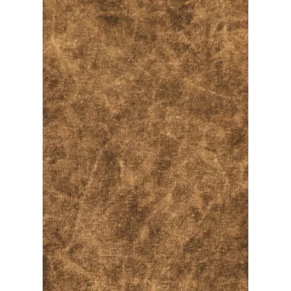 Chestnut Brown Mineral Wash Boho Flared Pants - Picture 5 of 6